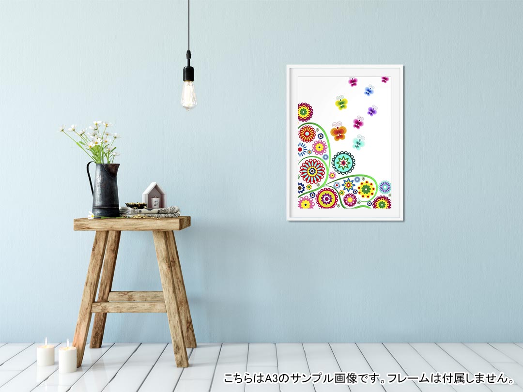 ポスター ウォールステッカー シール式ステッカー 飾り 148×210mm A5 写真 フォト ...