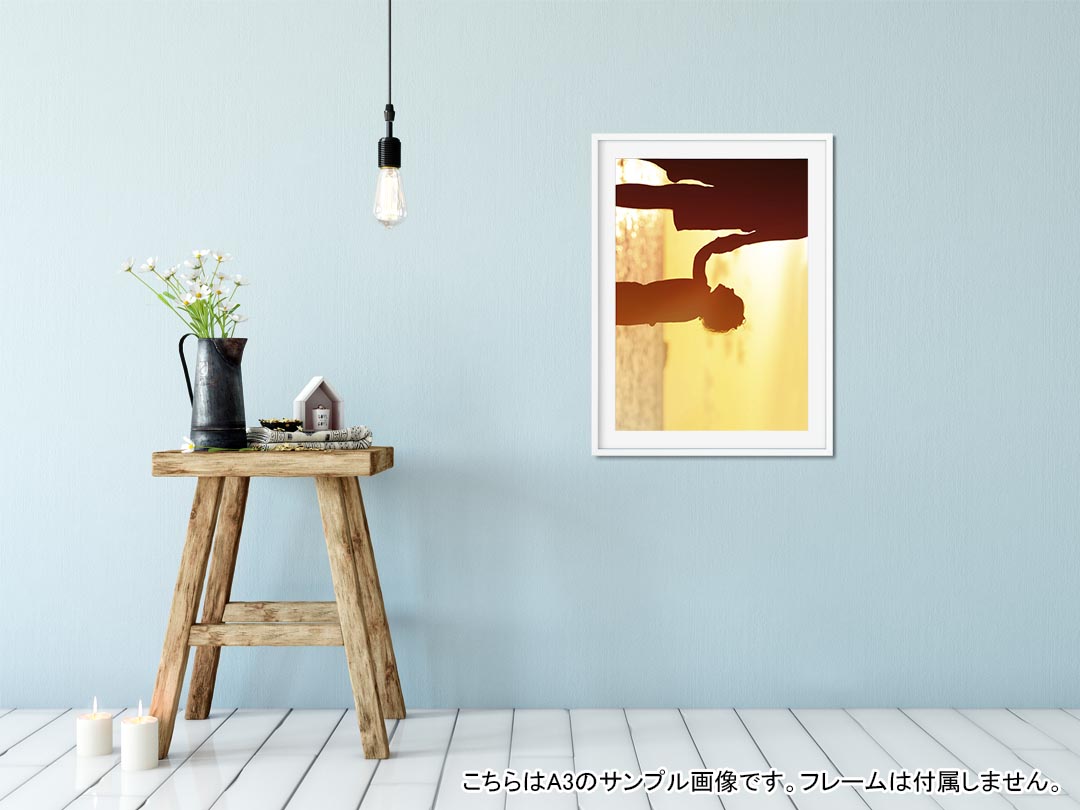 ポスター ウォールステッカー シール式ステッカー 飾り 297×420mm A3 写真 フォト ...