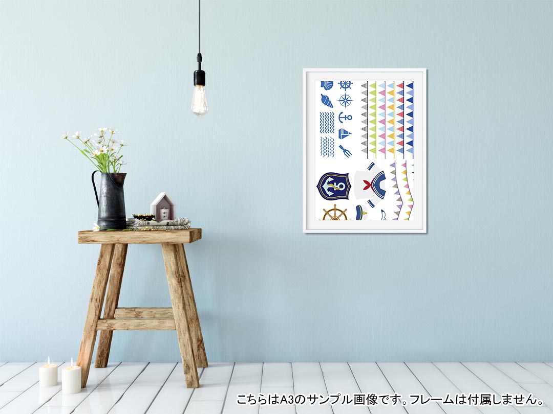 kabeコレのポスター ウォールステッカー シール式ステッカー 飾り 257×364mm B4 写真 フォト 壁 インテリア おしゃれ 剥がせる wall sticker poster 014090 碇　海　貝殻｜アングル2
