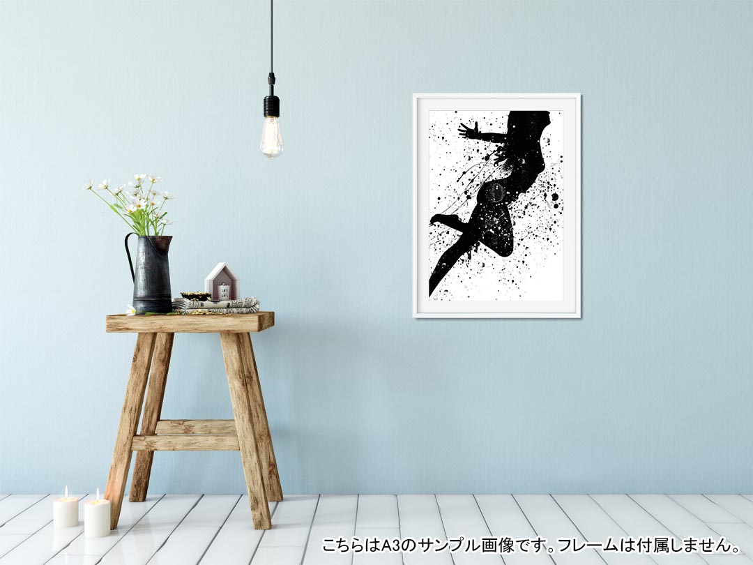 ポスター ウォールステッカー シール式ステッカー 飾り 182×257mm B5 写真 フォト ...