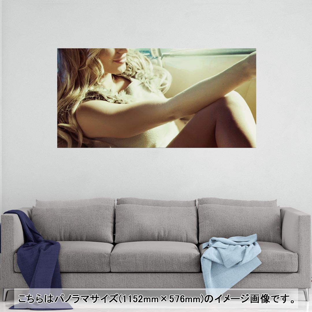 Rakuten - ポスター ウォールステッカー ポステッカー パノラマサイズ ポスターステッカー シール式ステッカー 飾り 1152mm×576mm 写真 フォト 壁 インテリア おしゃれ 剥がせる wall sticker poster 011491 おしゃれ　女性