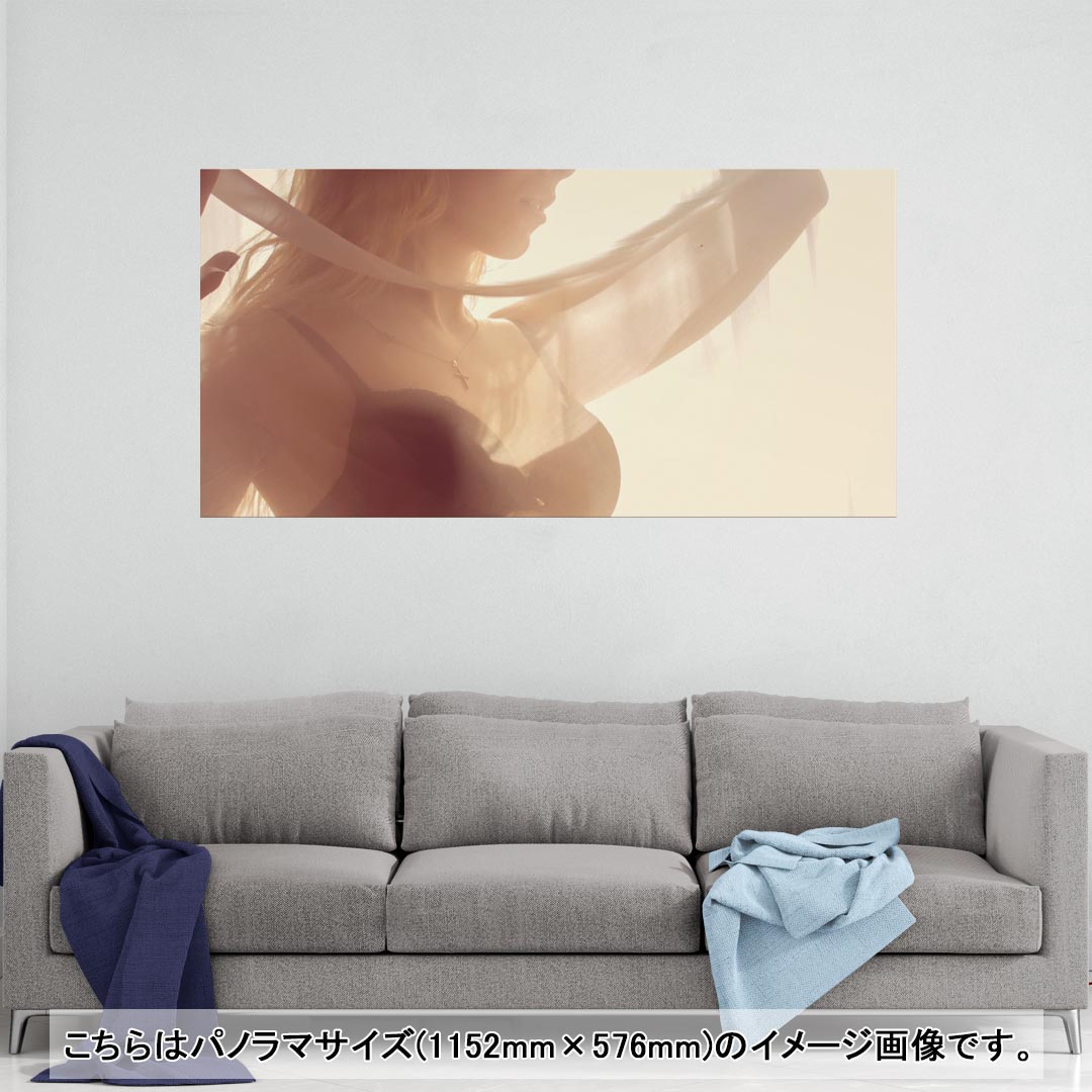 ポスター ウォールステッカー ポステッカー パノラマサイズ ポスターステッカー シール式ステッカー 飾..