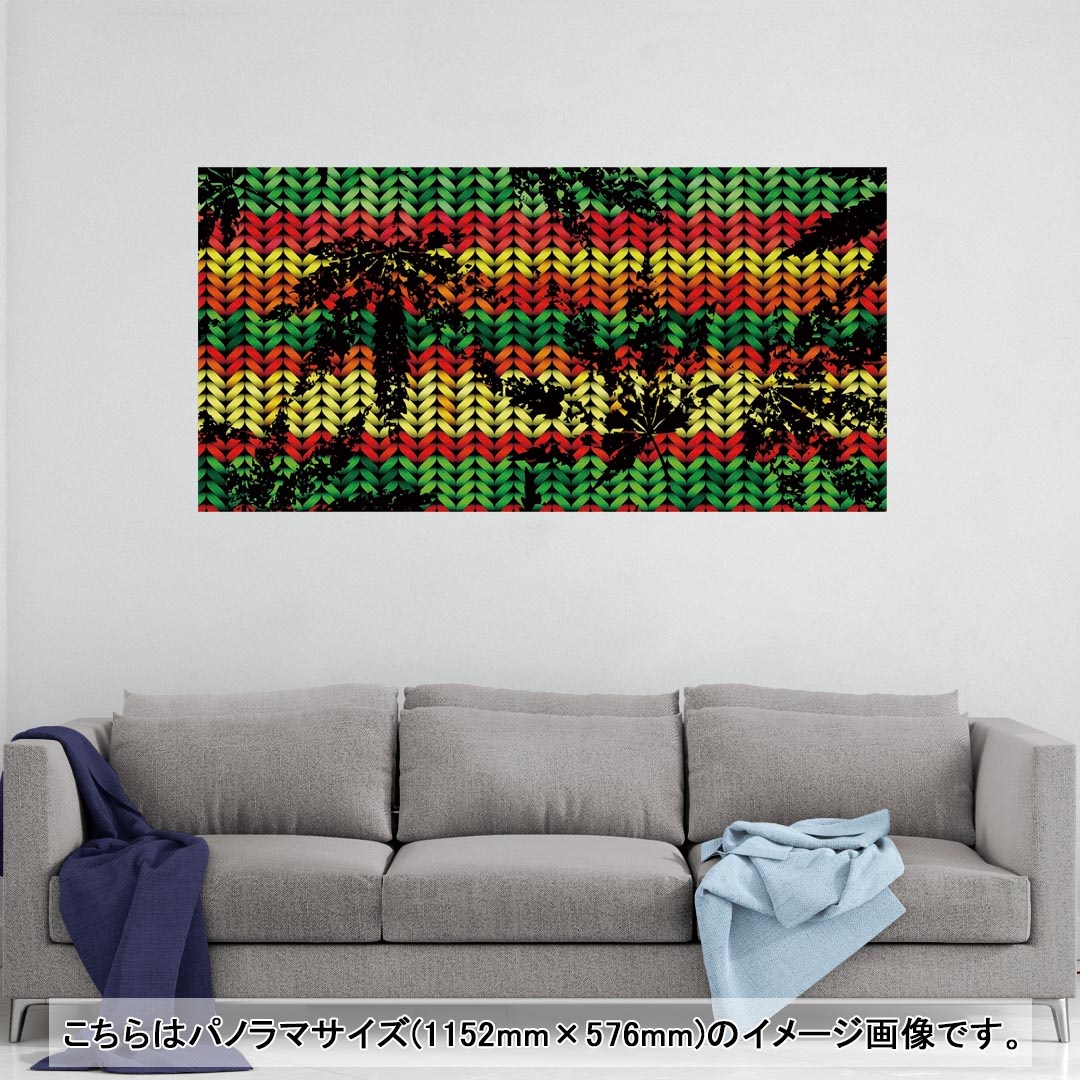 ポスター ウォールステッカー ポステッカー パノラマサイズ ポスターステッカー シール式ステッカー 飾..