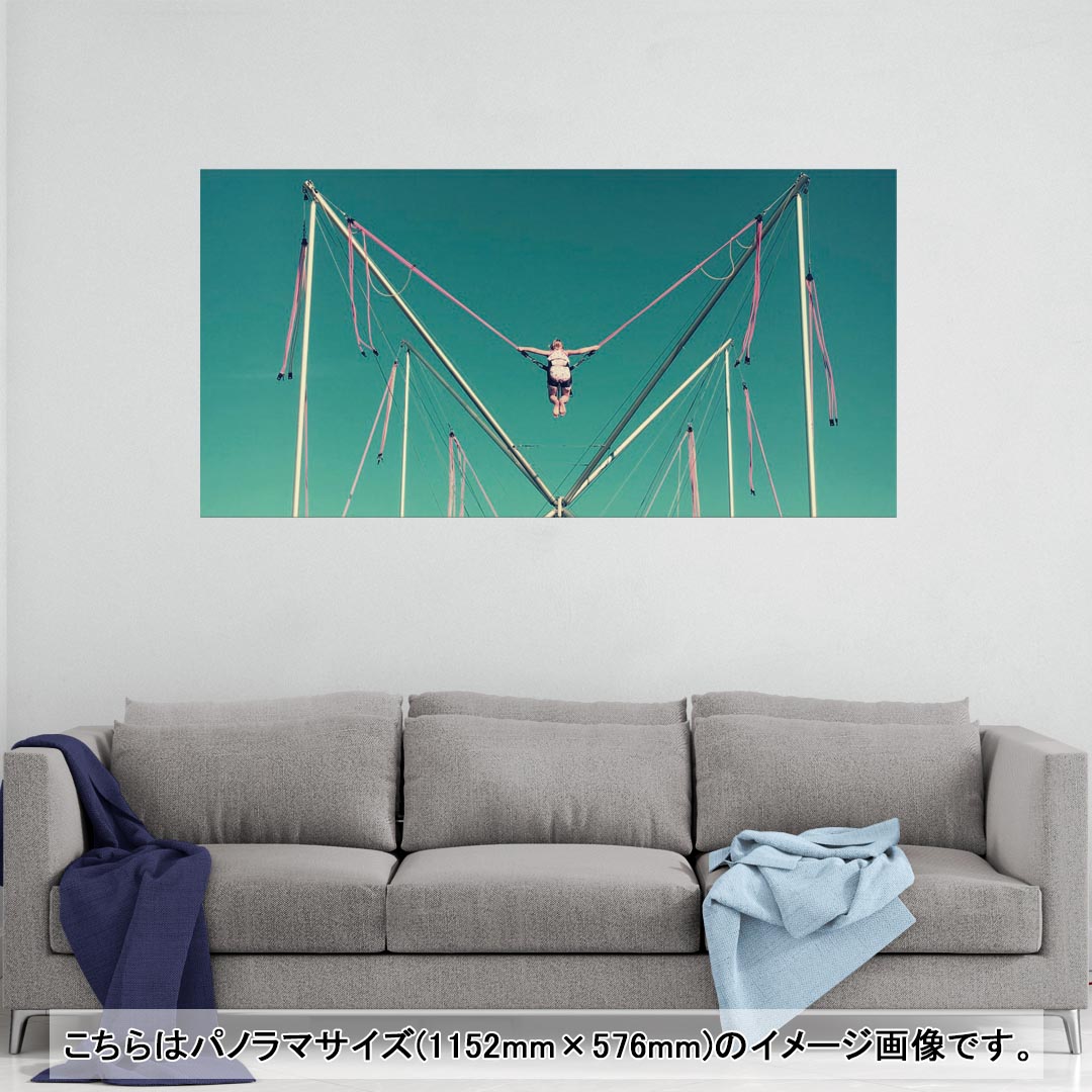 ポスター ウォールステッカー ポステッカー パノラマサイズ ポスターステッカー シール式ステッカー 飾り 1152mm×576mm 写真 フォト 壁 インテリア おしゃれ 剥がせる wall sticker poster 012926 赤ちゃん　写真　空