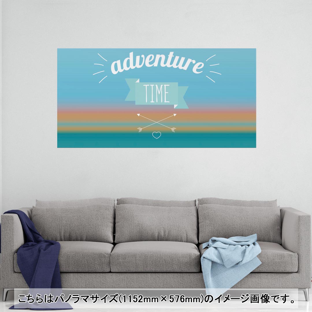 ポスター ウォールステッカー ポステッカー パノラマサイズ ポスターステッカー シ...