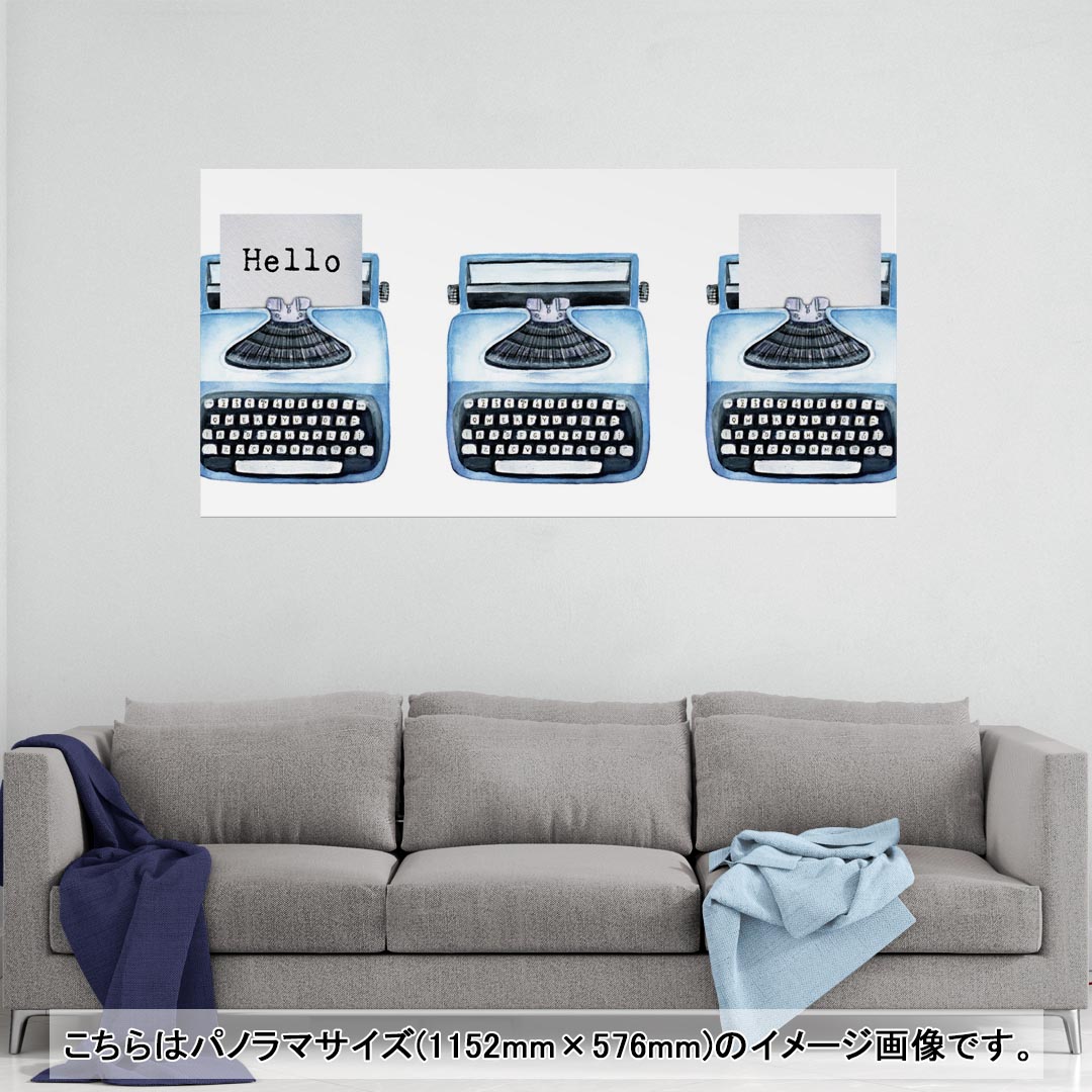 ポスター ウォールステッカー ポステッカー パノラマサイズ ポスターステッカー シール式ステッカー 飾..