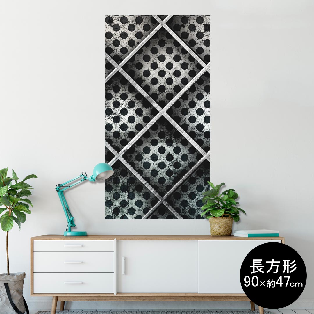 ポスター ウォールステッカー 長方形 シール式ステッカー 飾り 90×47cm Lsize 長方形 壁 インテリア お..