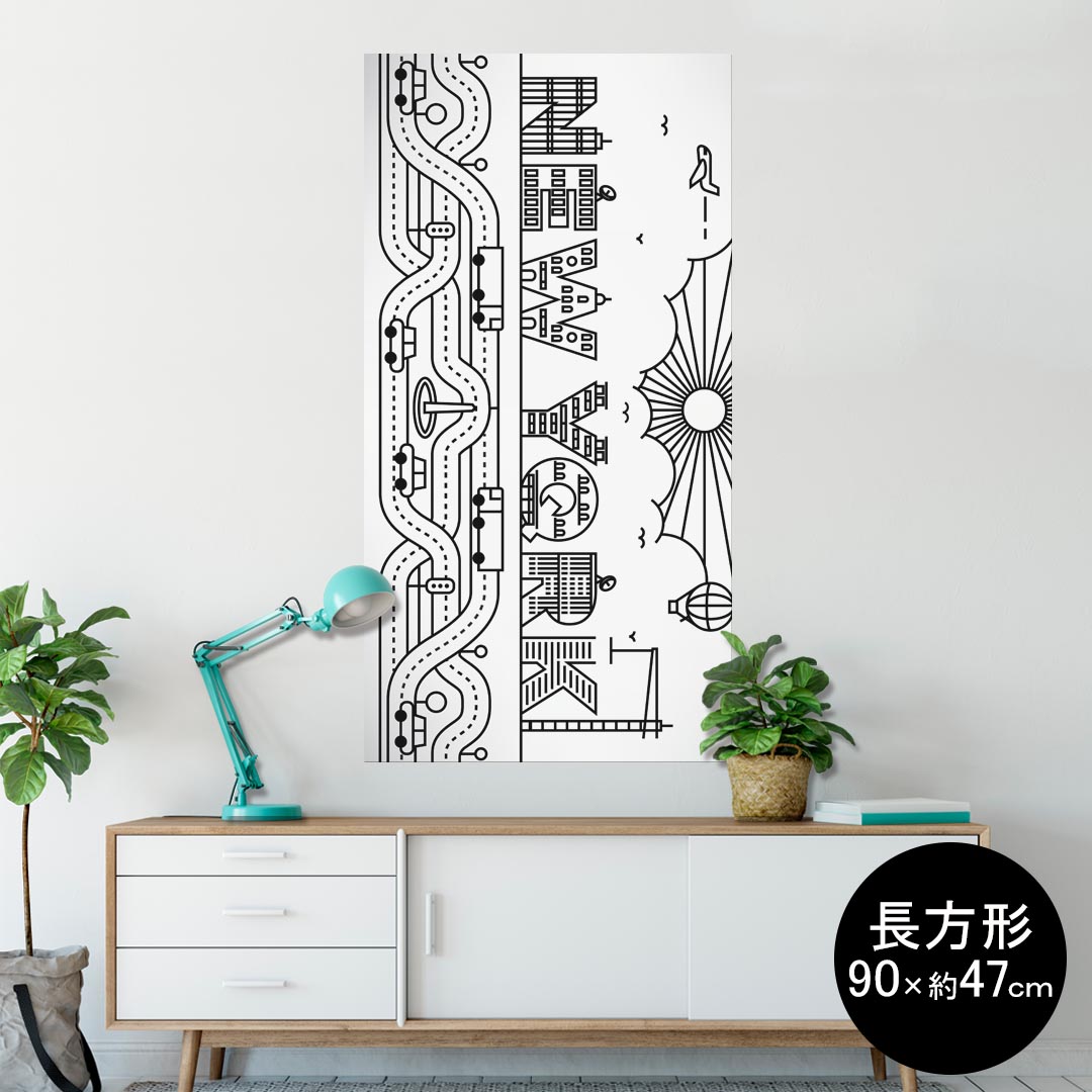 |X^[ EH[XebJ[ ` V[XebJ[  90~47cm Lsize `  CeA @ wall sticker poster 010380 O@p@