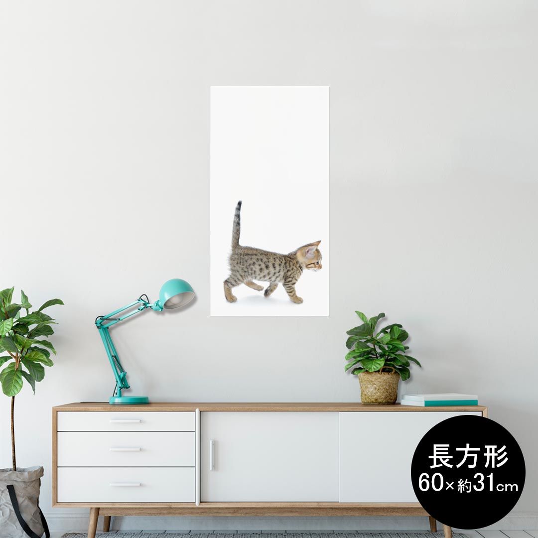 ポスター ウォールステッカー 長方形 シール式ステッカー 飾り 60×31cm Msize 壁 インテリア おしゃれ..