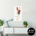 ポスター ウォールステッカー 長方形 シール式ステッカー 飾り 60×31cm Msize 壁 インテリア おしゃれ 剥がせる wall sticker poster 014280 夏 貝殻 サンダル