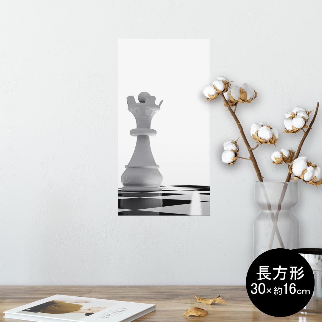 ポスター ウォールステッカー 長方形 シール式ステッカー 飾り 30×16cm Ssize 壁 インテリア おしゃれ..