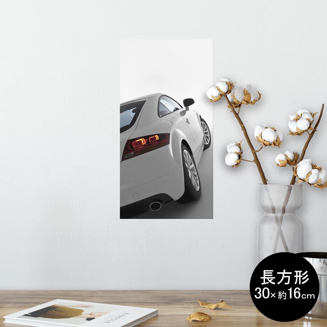 ポスター ウォールステッカー 長方形 シール式ステッカー 飾り 30×16cm Ssize 壁 インテリア おしゃれ..