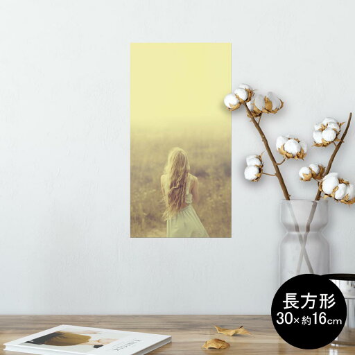 ポスター ウォールステッカー 長方形 シール式ステッカー 飾り 30×16cm Ssize 壁 インテリア おしゃれ 剥がせる wall sticker poster 006214 写真 人物 ポスター ウォールステッカー 長方形 シール式ステッカー 飾り 30×16cm Ssize 壁 インテリア おしゃれ 剥がせる wall sticker poster 006214 写真 人物
