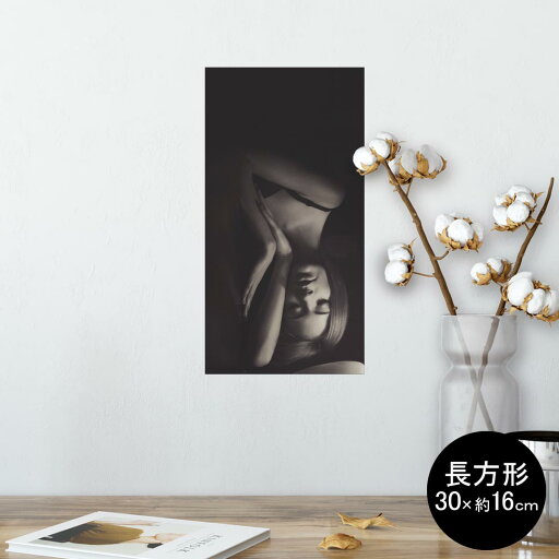 ポスター ウォールステッカー 長方形 シール式ステッカー 飾り 30×16cm Ssize 壁 インテリア おしゃれ 剥がせる wall sticker poster 007356 写真 人物 黒 ブラック ポスター ウォールステッカー 長方形 シール式ステッカー 飾り 30×16cm Ssize 壁 インテリア おしゃれ 剥がせる wall sticker poster 007356 写真 人物 黒 ブラック
