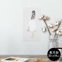 ポスター ウォールステッカー 長方形 シール式ステッカー 飾り 30×16cm Ssize 壁 インテリア おしゃれ 剥がせる wall sticker poster 010902 ファッション サングラス スカート