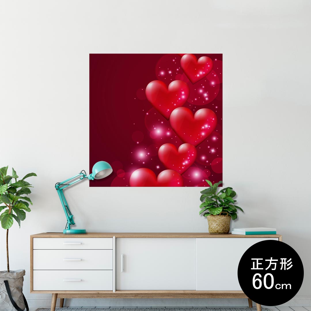 ポスター ウォールステッカー シール式ステッカー 飾り 60×60cm Msize 正方形 壁 インテリア おしゃれ..