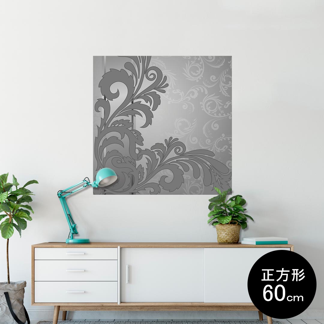 ポスター ウォールステッカー シール式ステッカー 飾り 90×90cm Lsize 正方形 壁 インテリア おしゃれ..