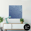 ポスター ウォールステッカー シール式ステッカー 飾り 90×90cm Lsize 正方形 壁 インテリア おしゃれ 剥がせる wall sticker poster 001750 水玉 シャボン玉 バブル