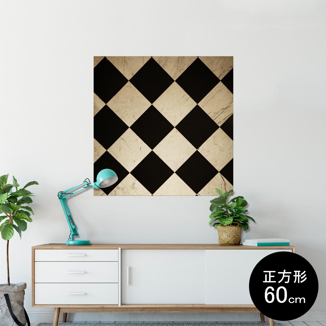 ポスター ウォールステッカー シール式ステッカー 飾り 60×60cm Msize 正方形 壁 インテリア おしゃれ..