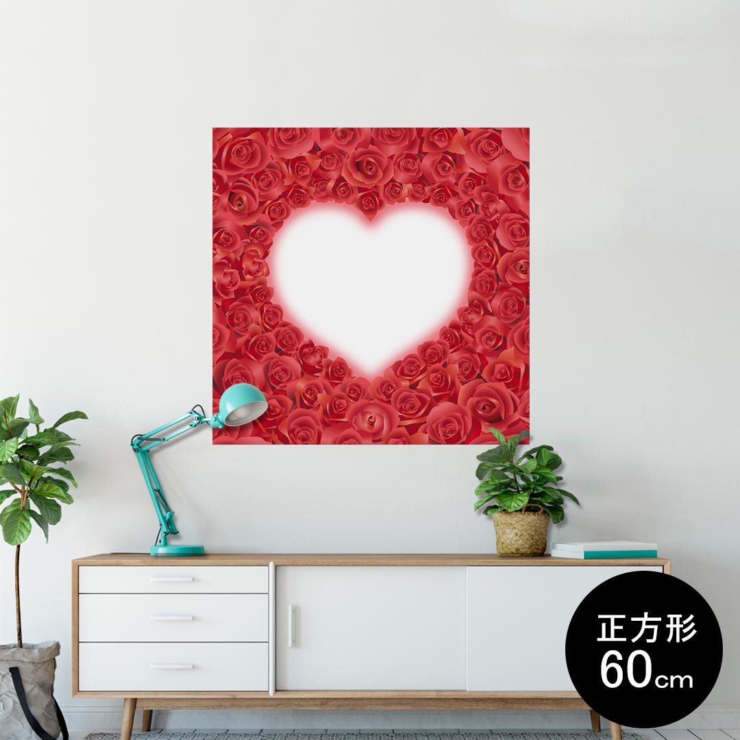 ポスター ウォールステッカー シール式ステッカー 飾り 60×60cm Msize 正方形 壁 インテリア おしゃれ..