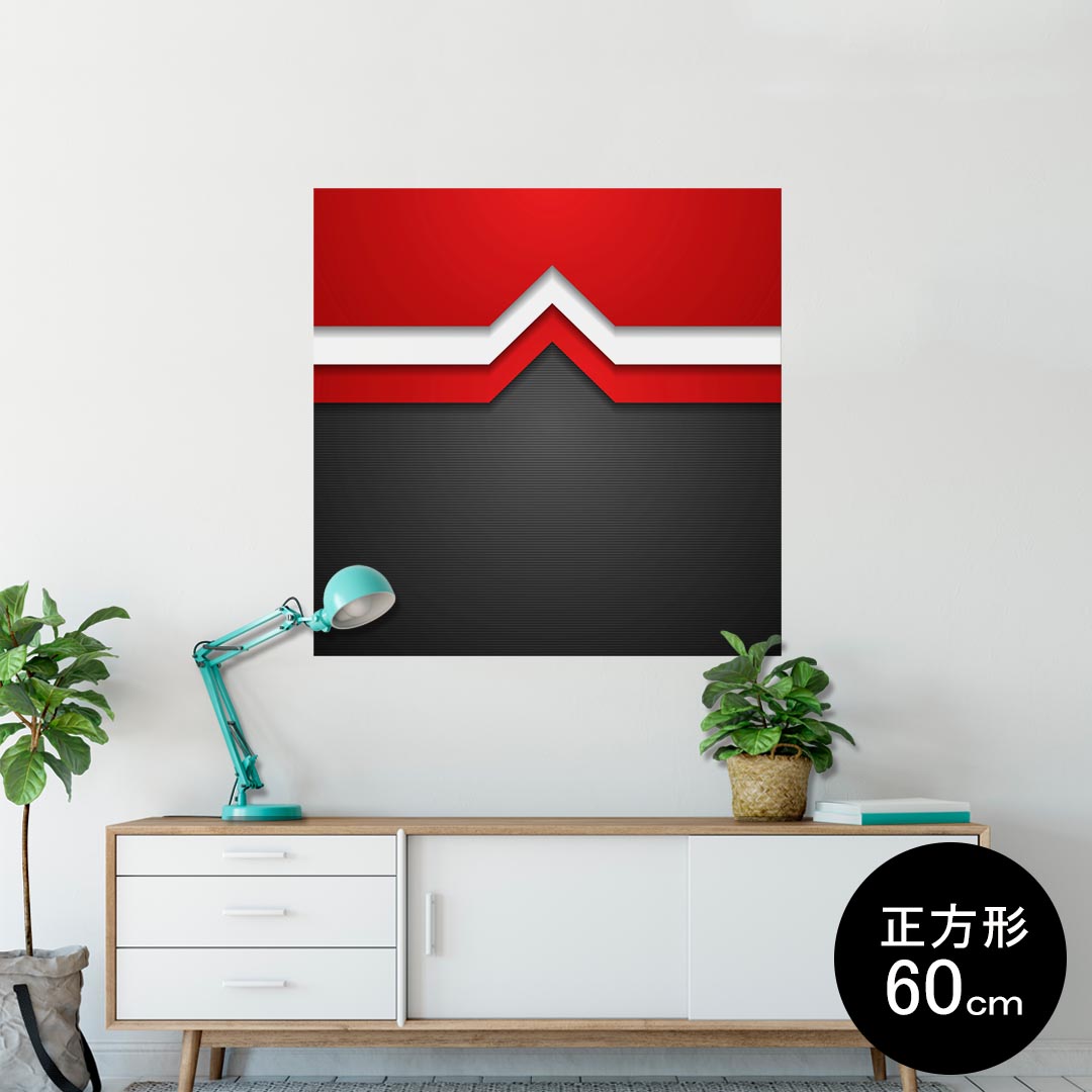 ポスター ウォールステッカー シール式ステッカー 飾り 60×60cm Msize 正方形 壁 インテリア おしゃれ..