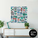 |X^[ EH[XebJ[ V[XebJ[  90~90cm Lsize `  CeA @ wall sticker poster 008787 @΁@CXg@X^WI