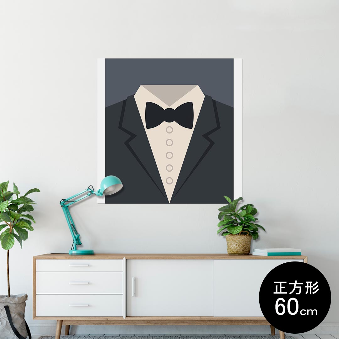 ポスター ウォールステッカー シール式ステッカー 飾り 90×90cm Lsize 正方形 壁 インテリア おしゃれ..