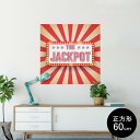 ポスター ウォールステッカー シール式ステッカー 飾り 90×90cm Lsize 正方形 壁 インテリア おしゃれ 剥がせる wall sticker poster 011822 英語 ポップ 文字(3)