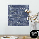 ポスター ウォールステッカー シール式ステッカー 飾り 30×30cm Ssize 正方形 壁 インテリア おしゃれ 剥がせる wall sticker poster 010120 おしゃれ ファッション ジーンズ
