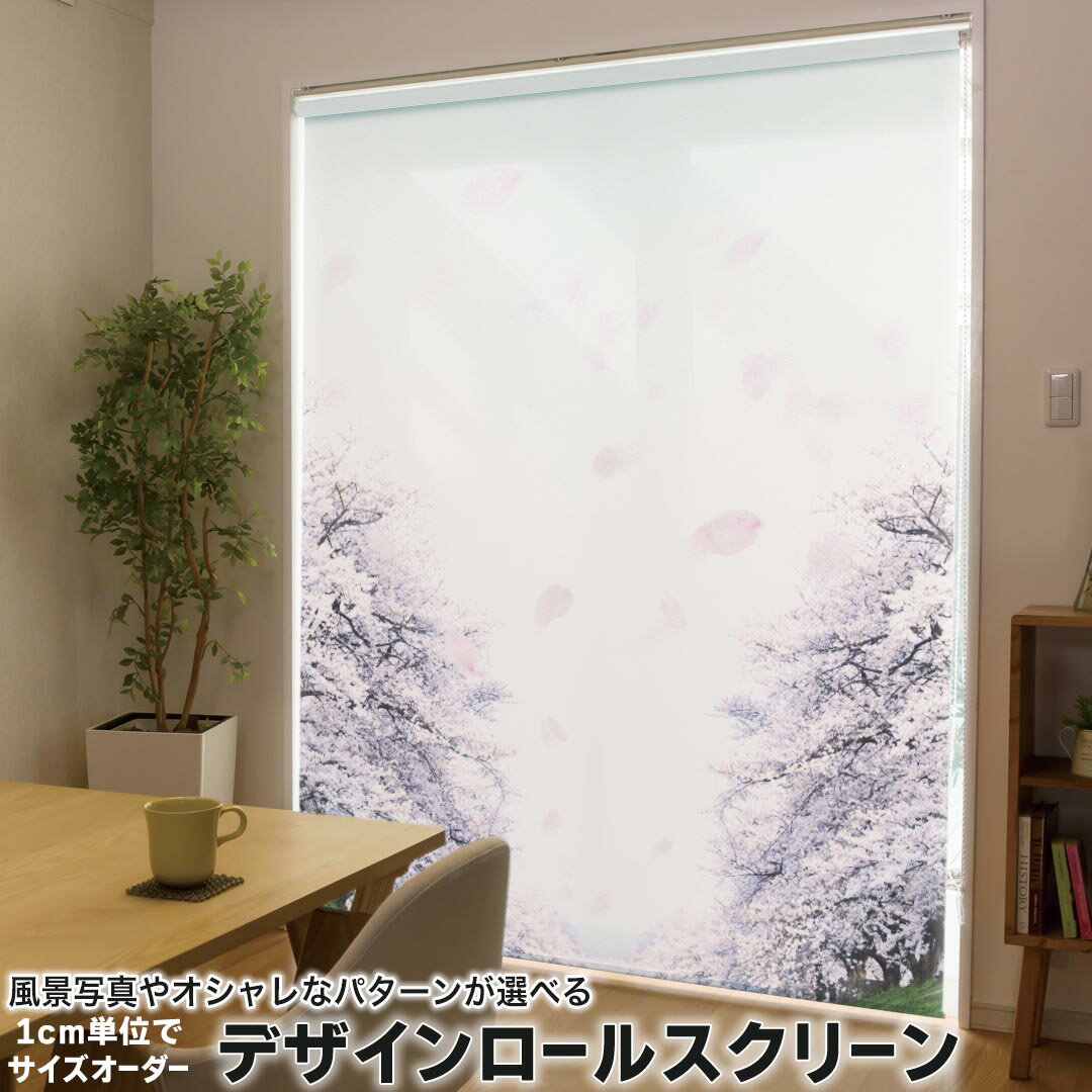 1cm単位サイズオーダー ロールスクリーン ロールカーテン オーダーメイド タチカワ 日本製 間仕切り カ..