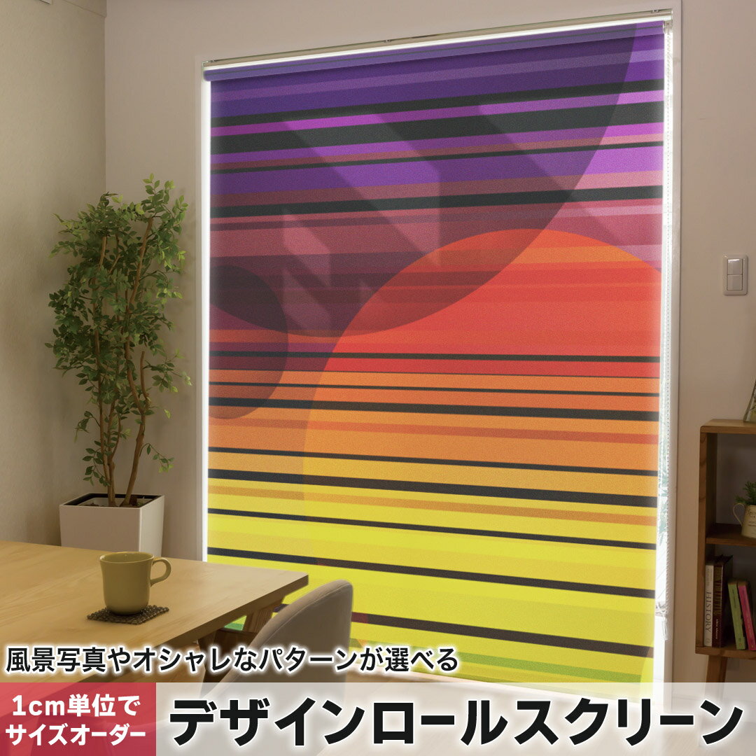 1cm単位サイズオーダー ロールスクリーン ロールカーテン オーダーメイド タチカワ...