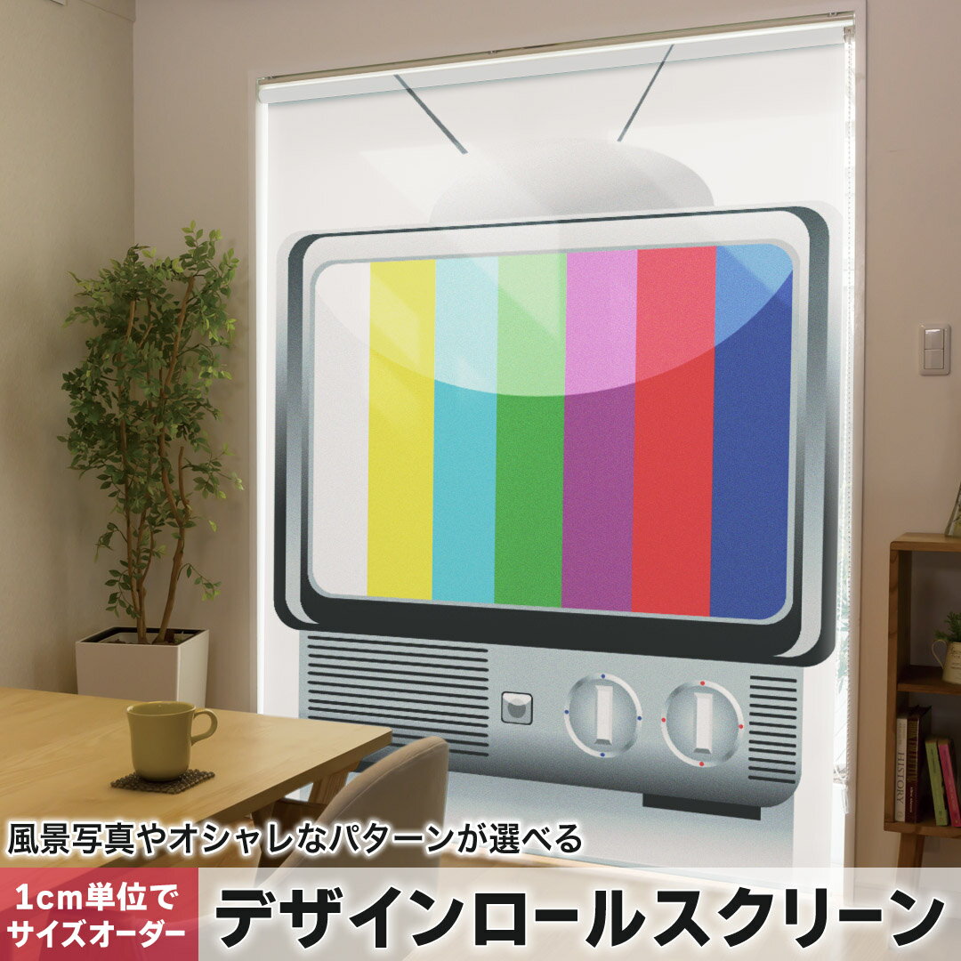 1cm単位サイズオーダー ロールスクリーン ロールカーテン オーダーメイド タチカワ 日本製 間仕切り カ..