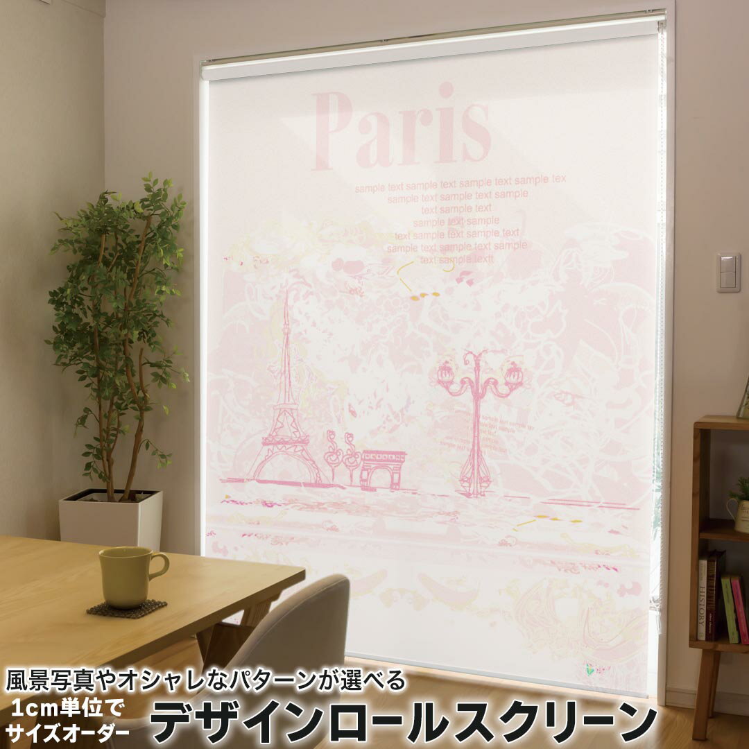 1cm単位サイズオーダー ロールスクリーン ロールカーテン オーダーメイド タチカワ 日本製 間仕切り カ..