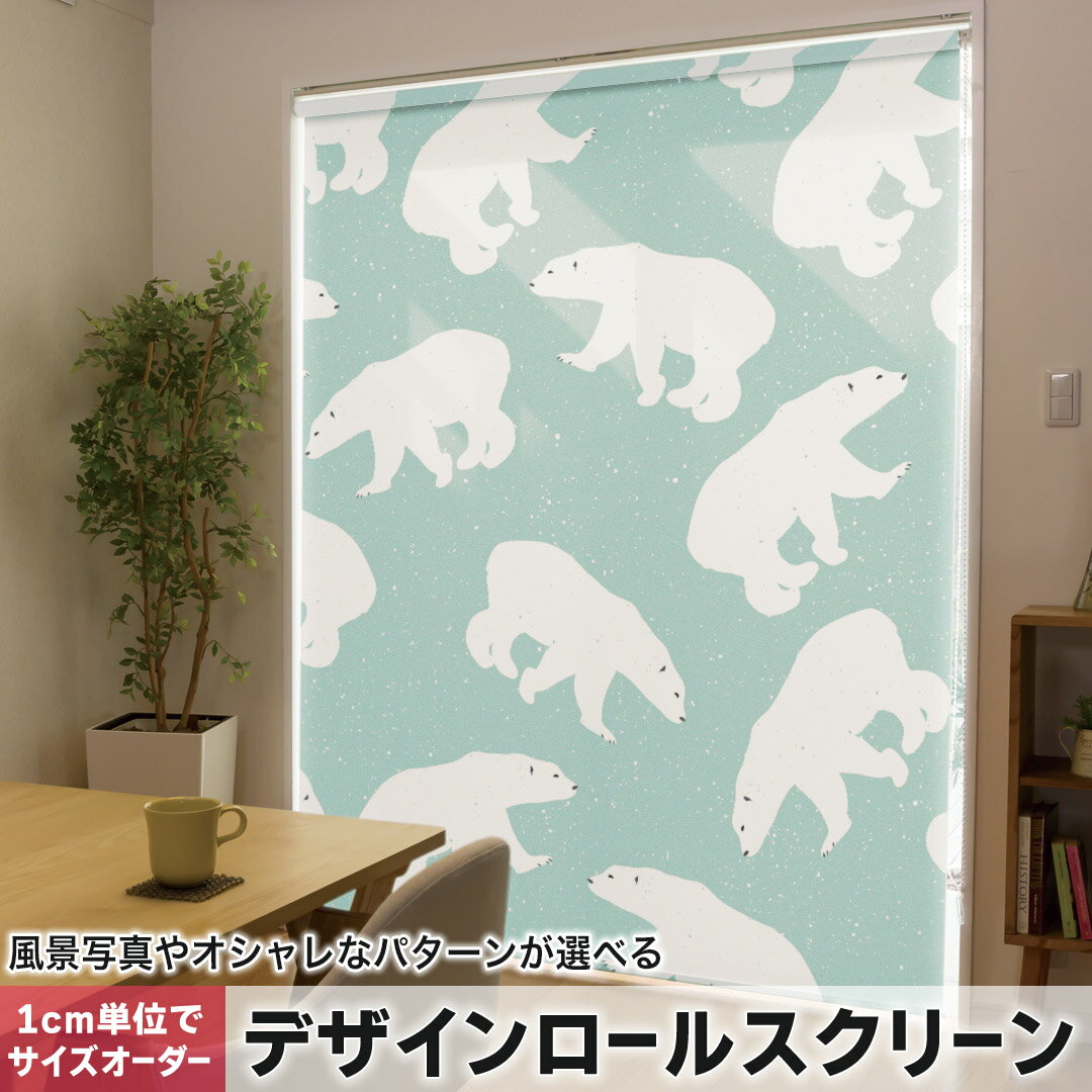 1cm単位サイズオーダー ロールスクリーン ロールカーテン オーダーメイド タチカワ 日本製 間仕切り カーテン 採光 非遮光 目隠し UVカット カーテンレール チェーン式 プル式 050074