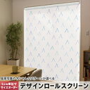 1cm単位サイズオーダー ロールスクリーン ロールカーテン オーダーメイド タチカワ 日本製 間仕切り カーテン 採光 非遮光 目隠し UVカット カーテンレール チェーン式 プル式 050112(3)