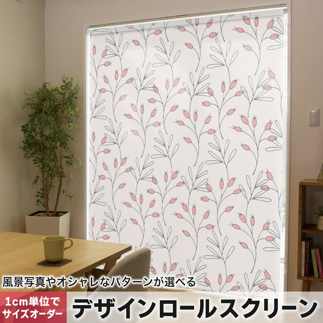 Rakuten - 1cm単位サイズオーダー ロールスクリーン ロールカーテン オーダーメイド タチカワ 日本製 間仕切り カーテン 採光 非遮光 目隠し UVカット カーテンレール チェーン式 プル式 050230