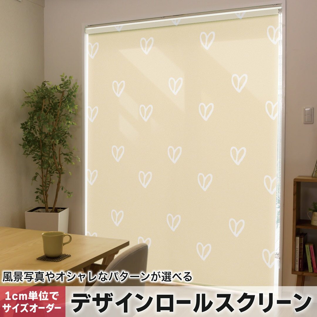 小型窗用卷帘 - 1cm単位サイズオーダー ロールスクリーン ロールカーテン オーダーメイド タチカワ 日本製 間仕切り カーテン 採光 非遮光 目隠し UVカット カーテンレール チェーン式 プル式 050416
