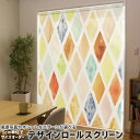 1cm単位サイズオーダー ロールスクリーン ロールカーテン オーダーメイド タチカワ 日本製 間仕切り カーテン 採光 非遮光 目隠し UVカット カーテンレー...