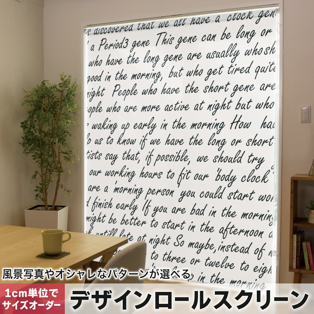 1cm単位サイズオーダー ロールスクリーン ロールカーテン オーダーメイド タチカワ...