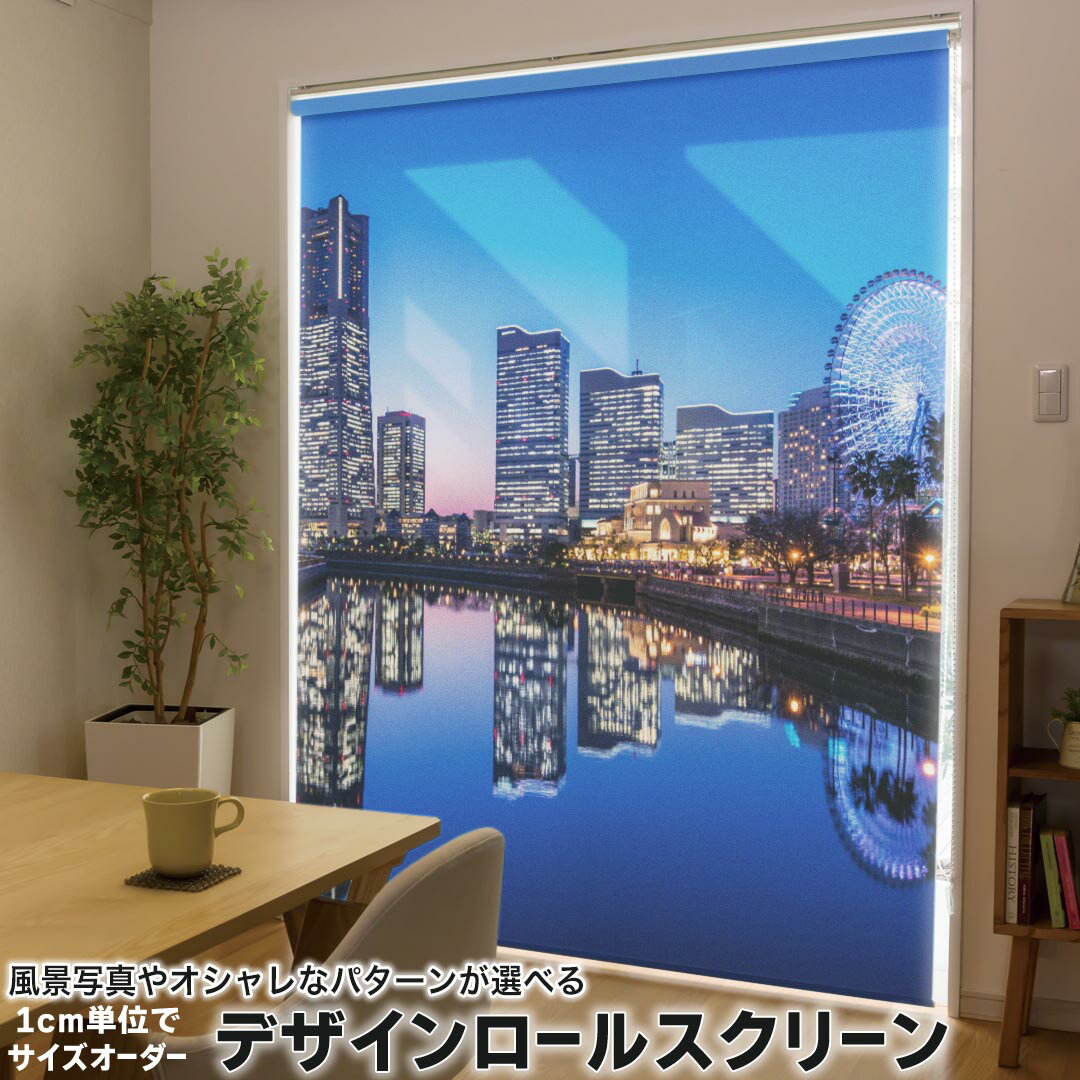 1cm単位サイズオーダー ロールスクリーン ロールカーテン オーダーメイド タチカワ...