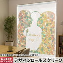 1cm単位サイズオーダー ロールスクリーン ロールカーテン オーダーメイド タチカワ 日本製 間仕切り カーテン 採光 非遮光 目隠し UVカット カーテンレー...