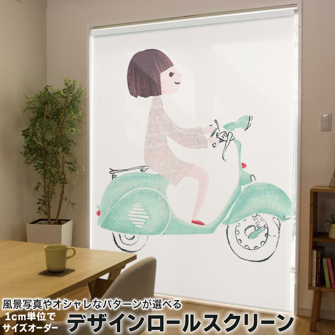 1cm単位サイズオーダー ロールスクリーン ロールカーテン オーダーメイド タチカワ 日本製 間仕切り カ..