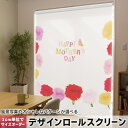 1cm単位サイズオーダー ロールスクリーン ロールカーテン オーダーメイド タチカワ 日本製 間仕切り カーテン 採光 非遮光 目隠し UVカット カーテンレー...