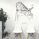 世界の都市MAP☆シール式ウォールステッカー 90×90cm wall sticker 地図 ストリートマップ street map world city都市地...