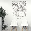 世界の都市MAP☆シール式ウォールステッカー 90×90cm wall sticker 地図 ストリートマップ street map world city都市地...