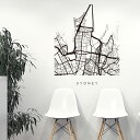 世界の都市MAP☆シール式ウォールステッカー 90×90cm wall sticker 地図 ストリートマップ street map world city都市地...