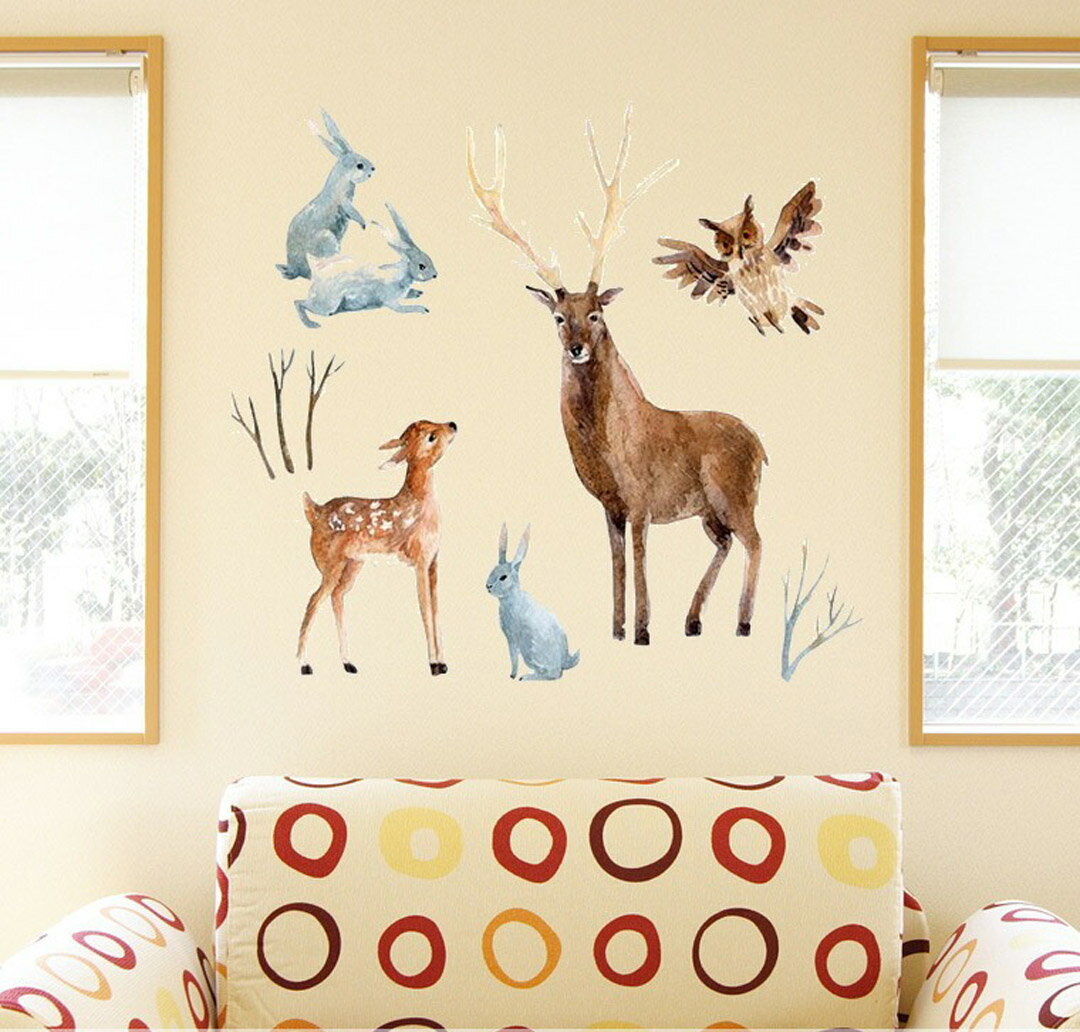 3sizeから選べる！ウォールステッカー クリスマス Christmas 飾り 190×427mm 390×877mm 590×1327mm Ssize Msize Lsize xmas クリスマス サンタ トナカイ 014022