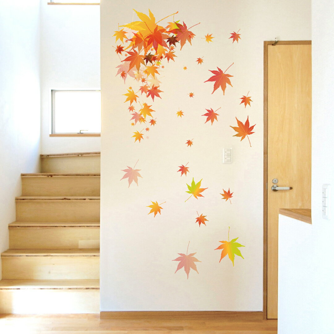 뼰륹ƥå autumn 潩̾      ʪ  6001350mm  åƥ󥰥 wall sticker  016647