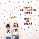 3sizeから選べる！ハロウィン☆シール式ウォールステッカー　halloween かぼちゃ trick or treat 文字 飾り 装飾 おしゃれ 壁紙 剥がせる DIY プチリフォーム パーティ 賃貸 190×427mm 390×877mm 590×1327mm Ssize Msize Lsize 016967