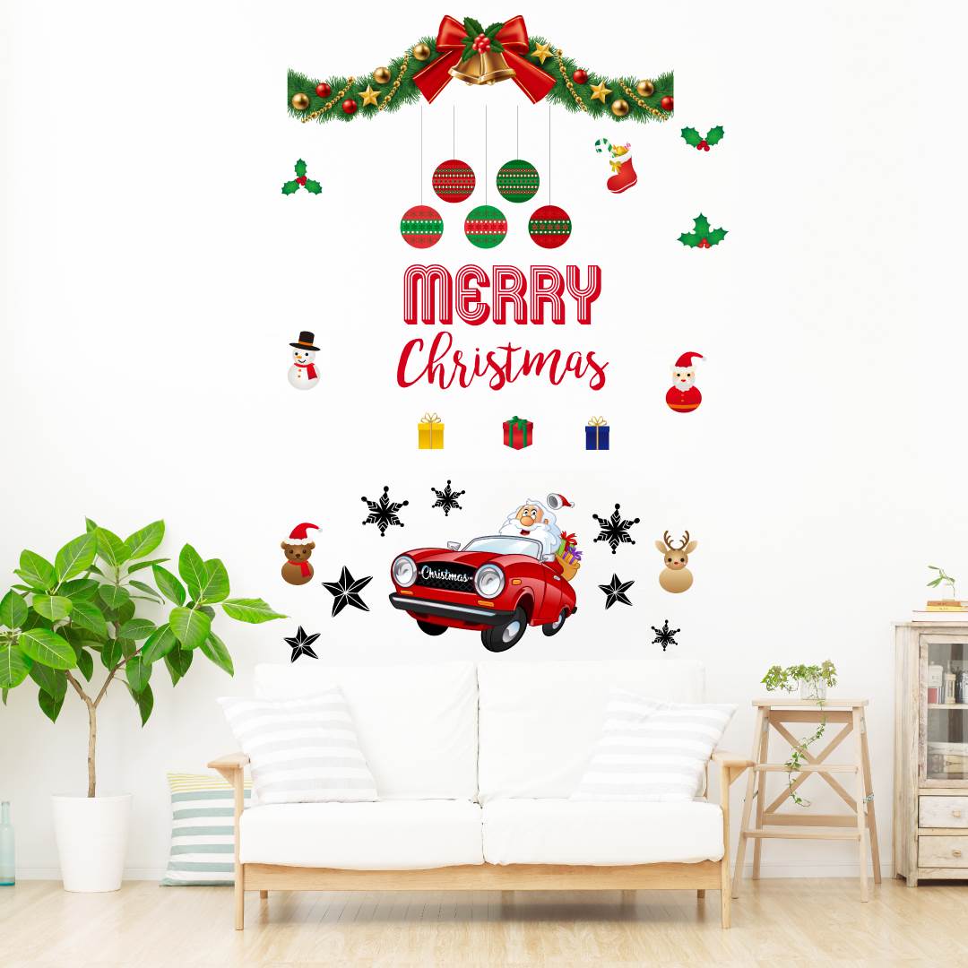 kabe㤨3size٤롪 륹ƥå ꥹޥ Christmas Xmas  9090cm Lsize xmas DIY  ѡƥ   ѡƥ 017061 intelli23פβǤʤ1,480ߤˤʤޤ